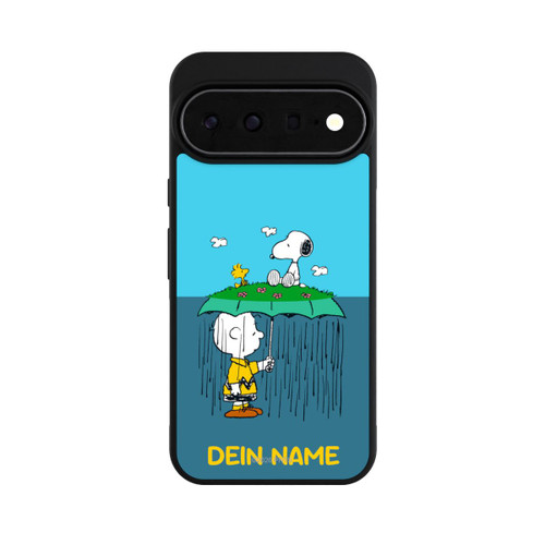 Google Pixel 11 Pro XL Base Case Charlie Brown Regen Personalisierbar