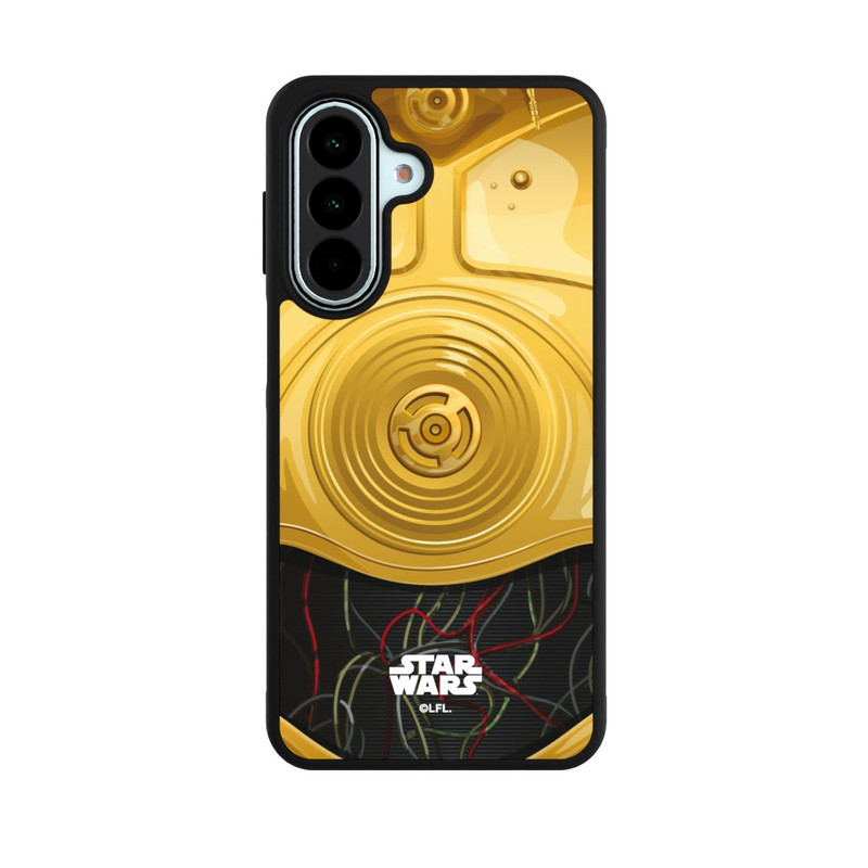 Galaxy A27 5G Base Case C3PO Closeup
