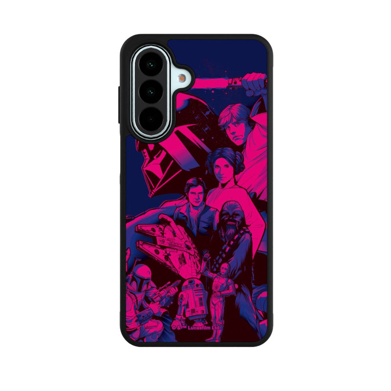Galaxy A27 5G Base Case StarWars Charaktere - Ultraviolet
