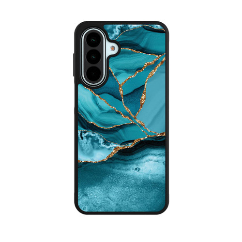 Samsung Galaxy A27 5G Base Case Eisblaue Marmor Landschaft