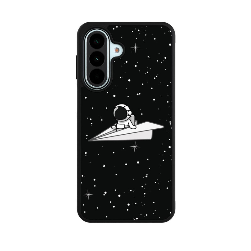 Galaxy A27 5G Base Case Astronaut Paper Plane Comic