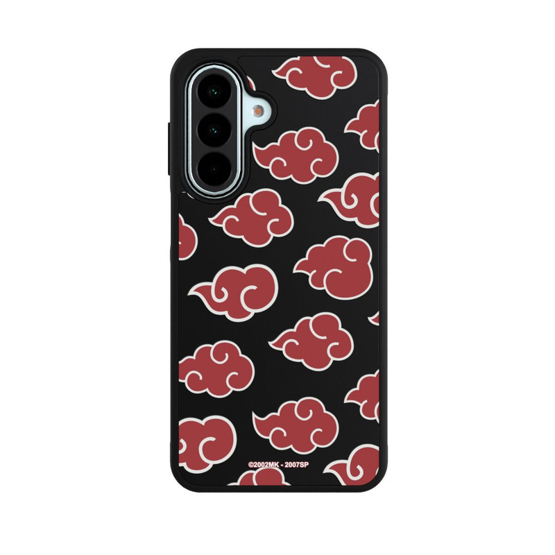 Galaxy A27 5G Base Case Akatsuki Pattern Transparent