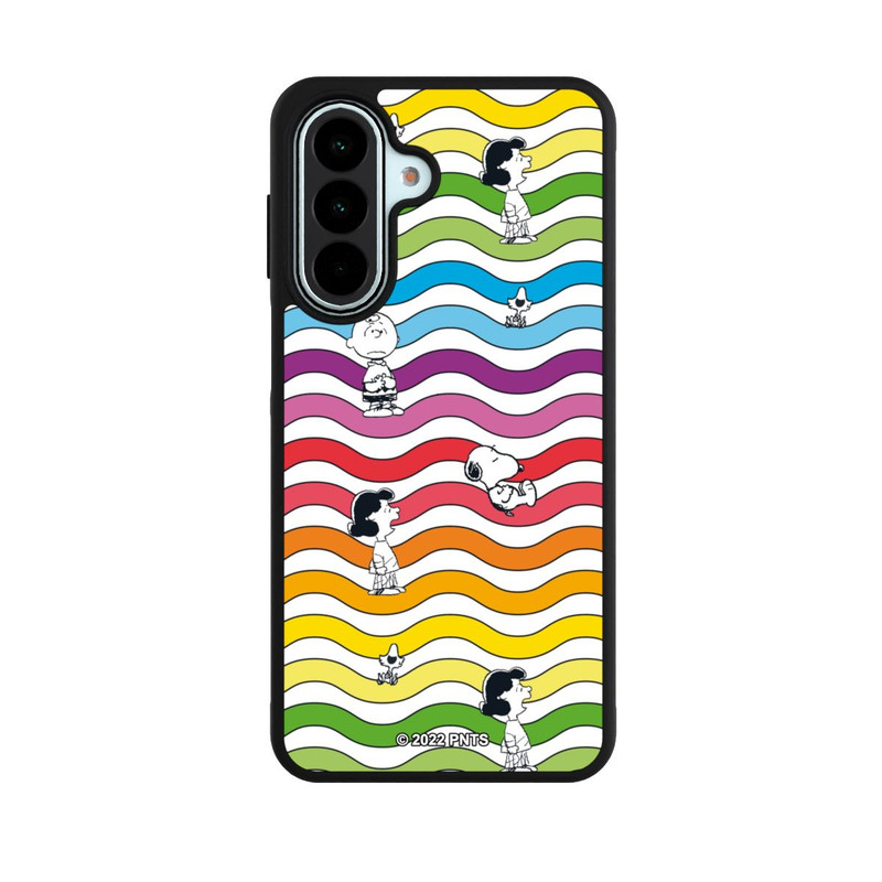 Galaxy A27 5G Base Case Snoopy Pattern Rainbow