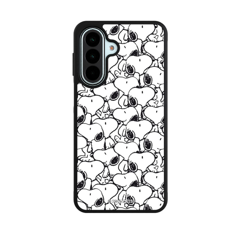 Galaxy A27 5G Base Case Snoopy Muster Schwarz und Weiß