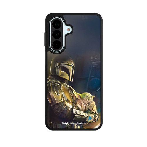 Samsung Galaxy A27 5G Base Case Mandalorianer und Grogu im Schiff