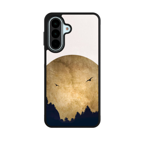 Samsung Galaxy A27 5G Base Case Zwei Vögel vor Mond