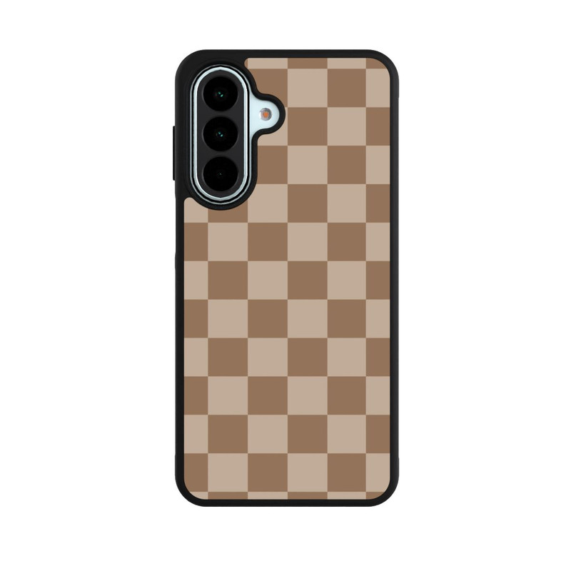 Galaxy A27 5G Base Case Braun Karo