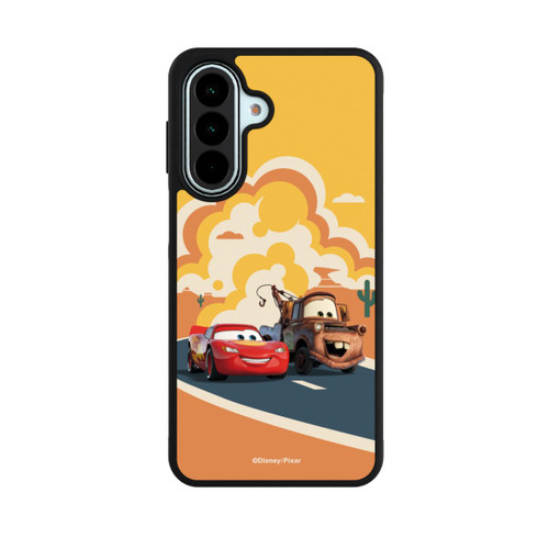 Samsung Galaxy A27 5G Base Case Disney Cars Lightning McQueen Und Hook on the Road