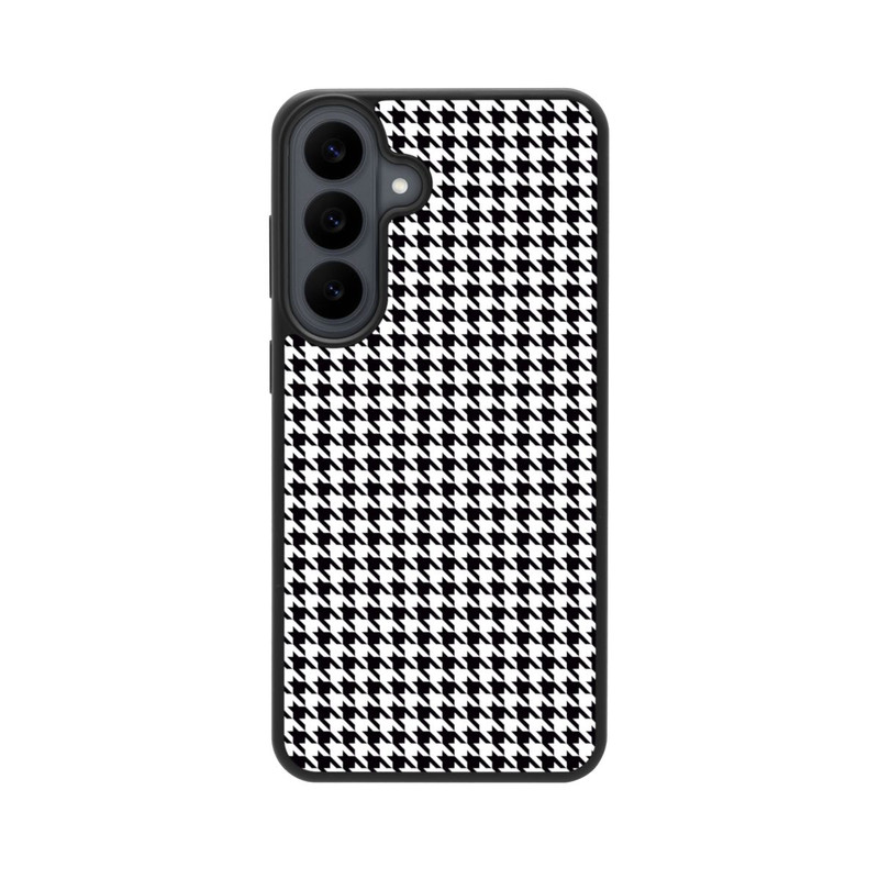 Galaxy S26 FE Base Case Hahnentritt Schwarz Weiß