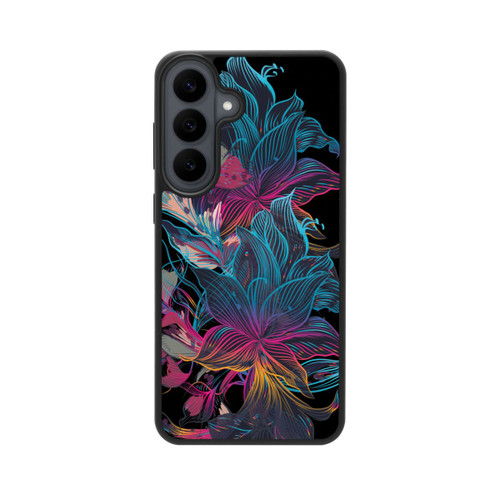 Samsung Galaxy S26 FE Base Case Neon Flower Power
