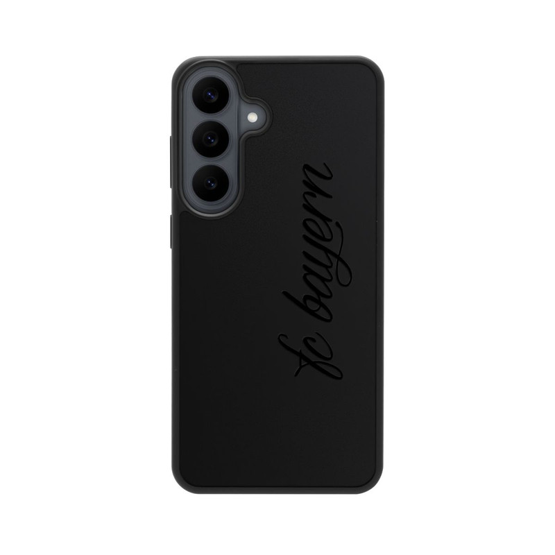 Galaxy S26 FE Base Case Schwarzes FCB Girlmotiv - ohne Hintergrund