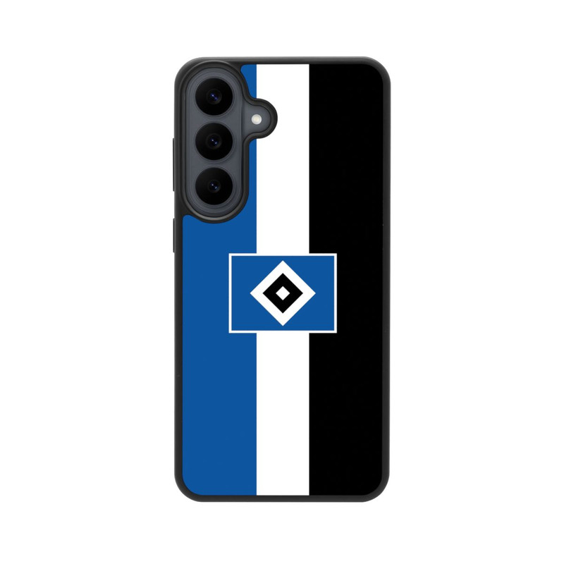 Galaxy S26 FE Base Case HSV Streifen - Blau-Weiß-Schwarz