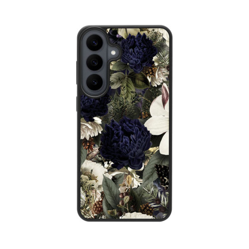 Samsung Galaxy S26 FE Base Case Dunkle Mitternachts Barock Vintage Blumen