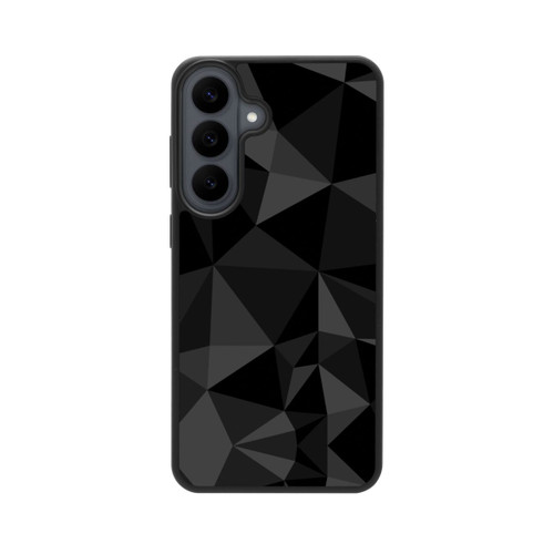 Samsung Galaxy S26 FE Base Case Polygonmuster schwarz