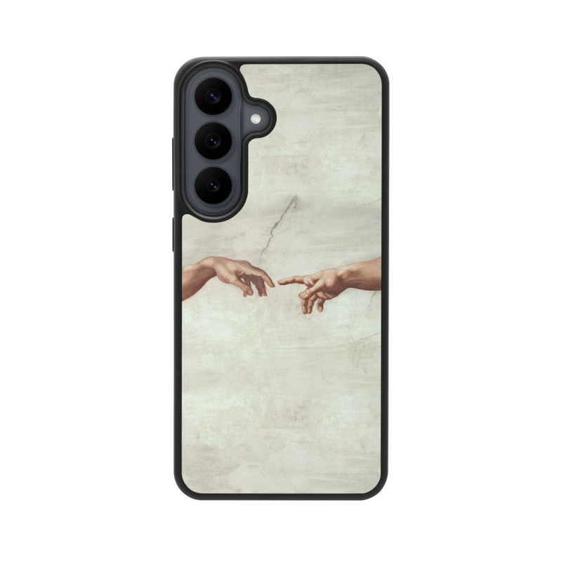 Galaxy S26 FE Base Case Die Hände von Gott und Adam von Michelangelo Buonarroti