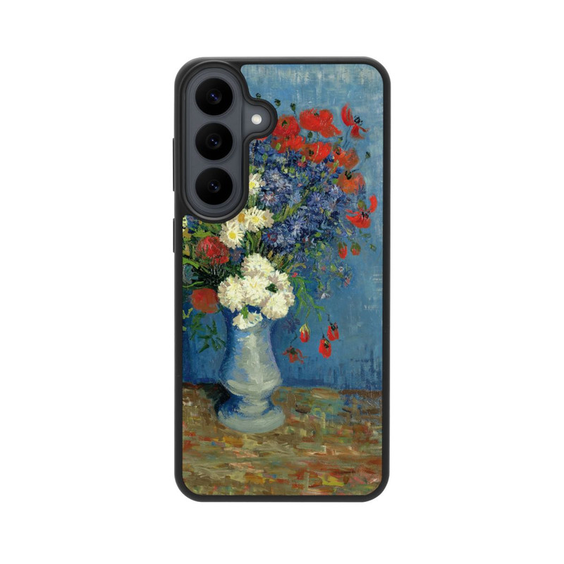 Galaxy S26 FE Base Case Stillleben Vase mit Kornblumen und Mohnblumen von Vincent Van Gogh