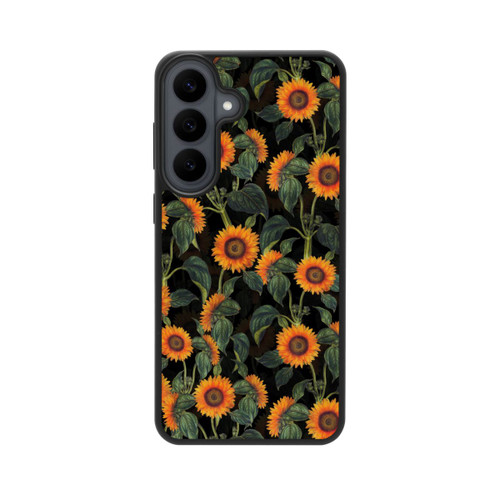 Samsung Galaxy S26 FE Base Case Sonnenblume schwarz