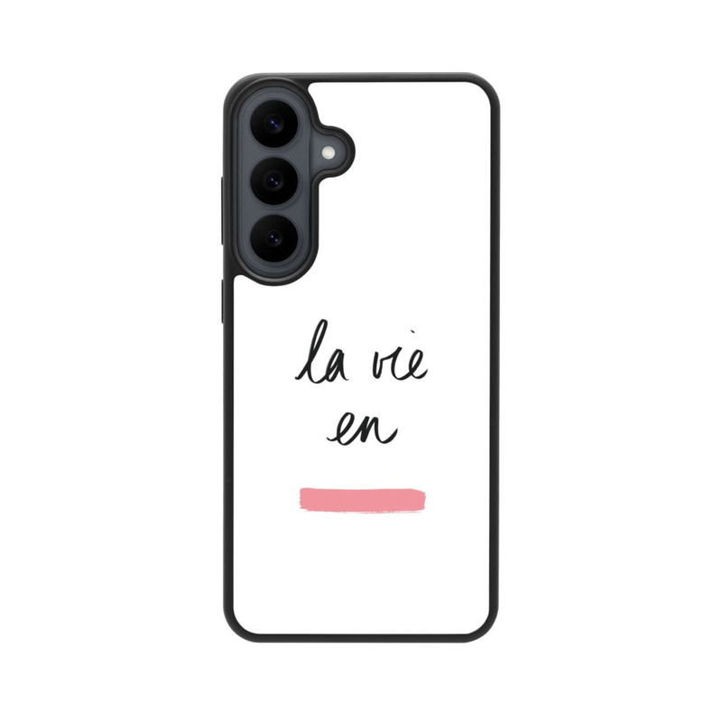 Galaxy S26 FE Base Case La Vie en Rosa