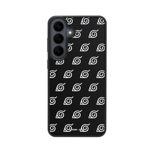 Samsung Galaxy S26 FE Base Case Weißes Konoha-Muster Transparent