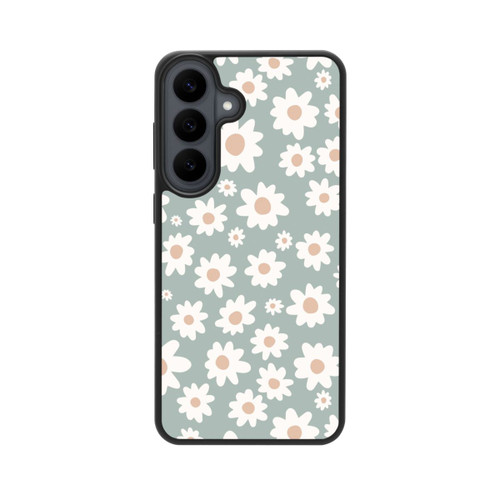 Samsung Galaxy S26 FE Base Case Gänseblümchen Muster grün