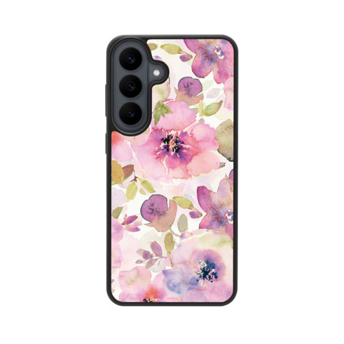 Samsung Galaxy S26 FE Base Case Tapete mit rosa Blumen