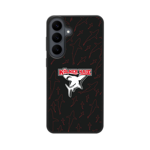 Samsung Galaxy S26 FE Base Case Haie Muster Rot