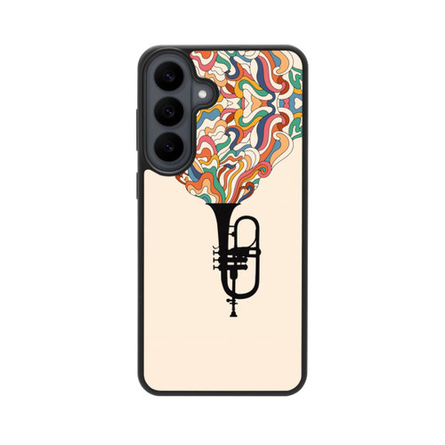 Samsung Galaxy S26 FE Base Case Flügelhorn Jazz bunt