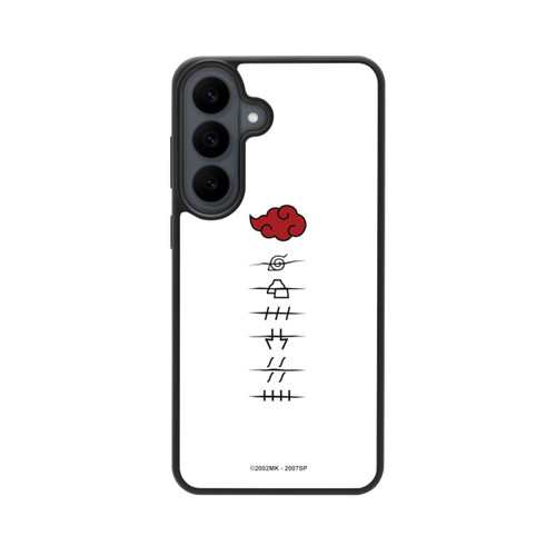 Samsung Galaxy S26 FE Base Case Akatsuki Mitgliedersymbole Weiß