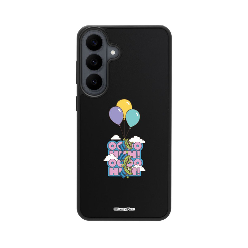 Galaxy S26 FE Base Case Toy Story Aliens Balloons OOOOHHH Transparent