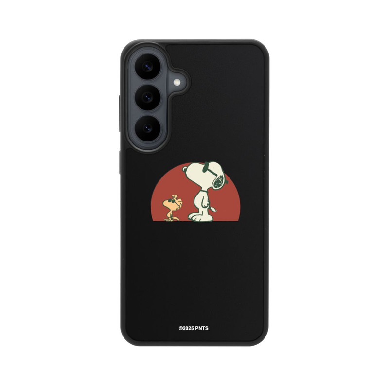 Galaxy S26 FE Base Case Snoopy Woodstock Far Out transparent