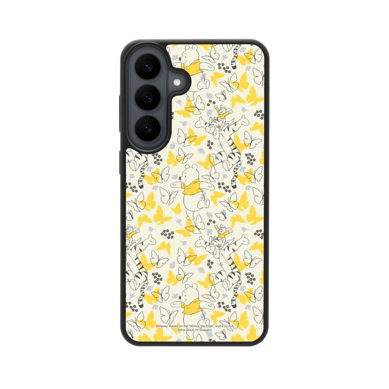 Galaxy S26 FE Base Case Winnie Puuh Butterfly Pattern