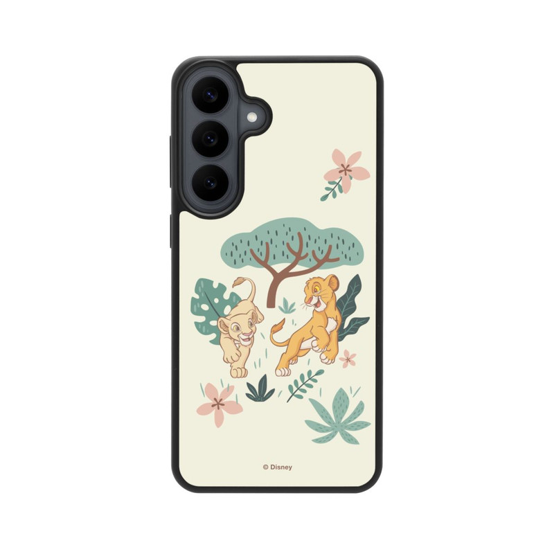 Galaxy S26 FE Base Case Simba und Nala Floral