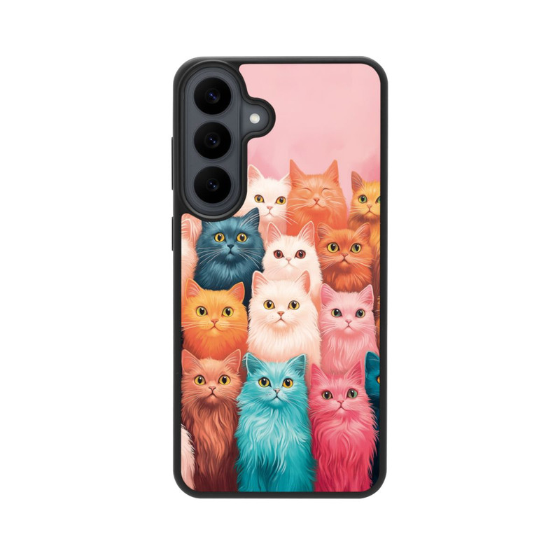 Galaxy S26 FE Base Case Cats Looking