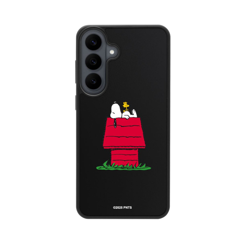 Galaxy S26 FE Base Case Snoopy and Woodstock Classic transparent