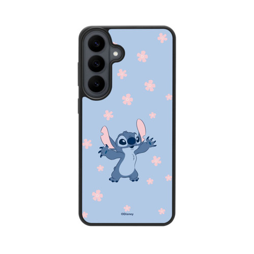 Samsung Galaxy S26 FE Base Case Stitch Pastel Flowers Blue