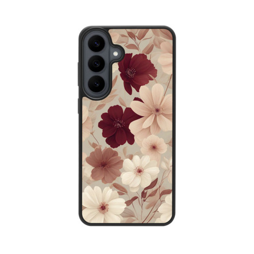 Samsung Galaxy S26 FE Base Case Romantische Pastellblumen mit KI