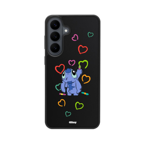 Samsung Galaxy S26 FE Base Case Stitch Draws a Heart Transparent