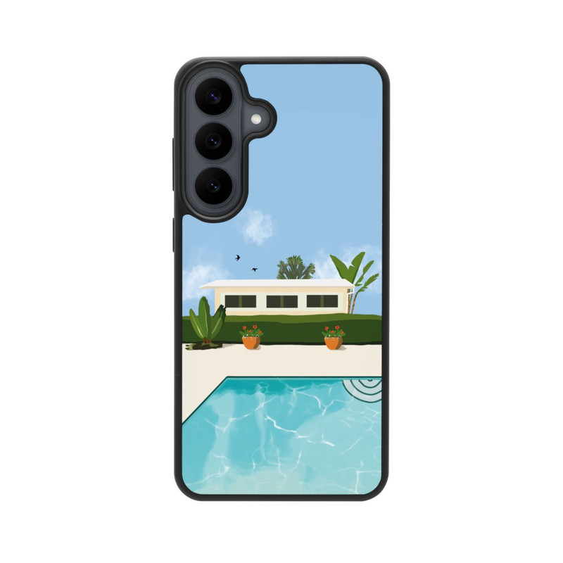 Galaxy S26 FE Base Case California Backyard by Roberta Murray
