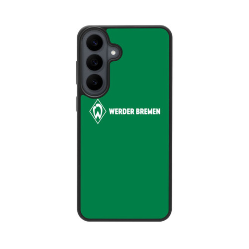 Samsung Galaxy S26 FE Base Case Werder Bremen Schriftzug Raute Grün