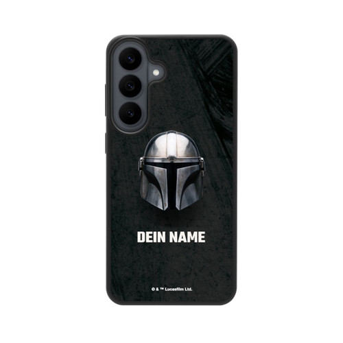 Samsung Galaxy S26 FE Base Case Star Wars Mandalorian Black Helmet Personalisierbar