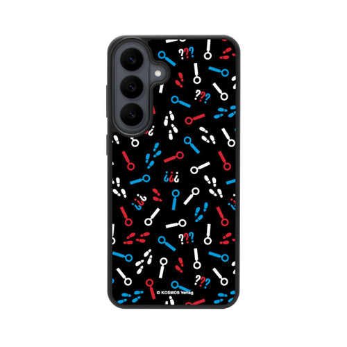 Samsung Galaxy S26 FE Base Case Drei Fragezeichen Detektiv Muster