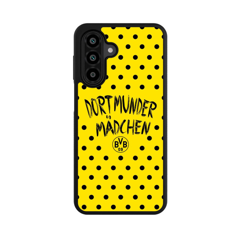 Galaxy A18 5G Base Case BVB Dortmunder Mädel Punkte