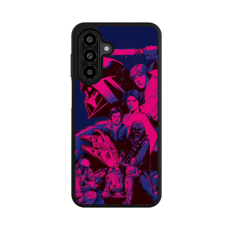 Galaxy A18 5G Base Case StarWars Charaktere - Ultraviolet