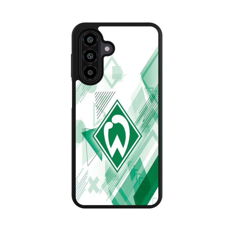 Galaxy A18 5G Base Case Weiße Grafikelemente - Werder Bremen