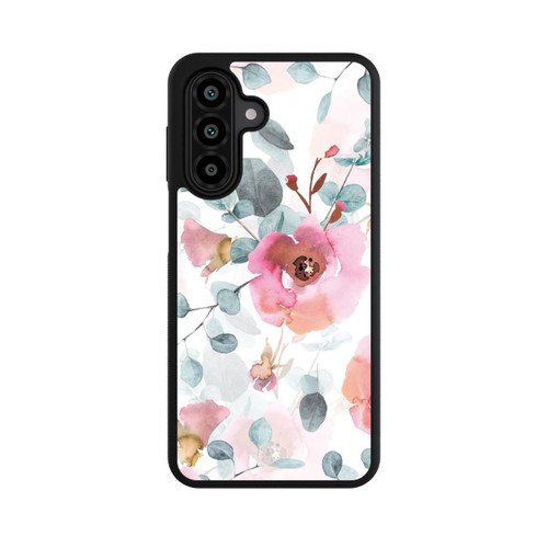 Samsung Galaxy A18 5G Base Case Aquarell Blumentapete
