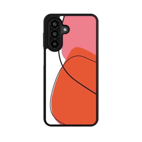 Samsung Galaxy A18 5G Base Case Meine orangefarbene Kunst