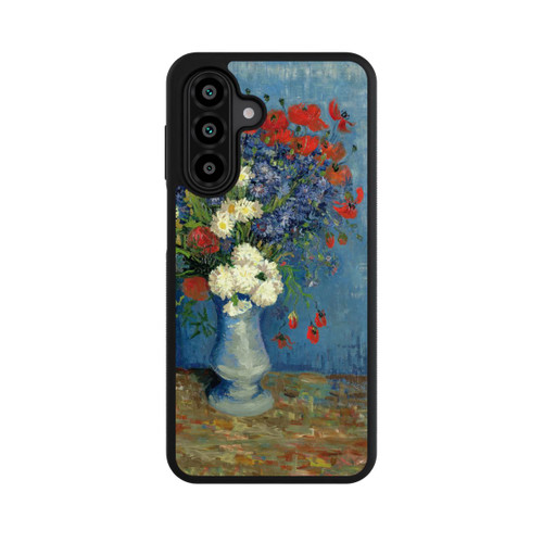 Samsung Galaxy A18 5G Base Case Stillleben Vase mit Kornblumen und Mohnblumen von Vincent Van Gogh