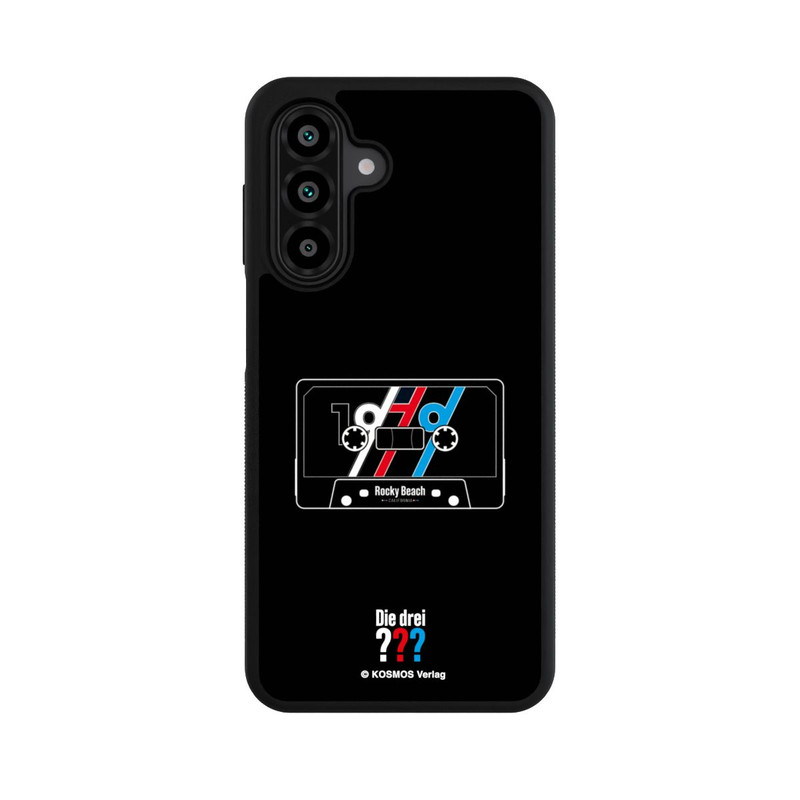 Galaxy A18 5G Base Case Drei Fragezeichen Kassette