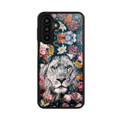 Samsung Galaxy A18 5G Base Case Lion Flowers