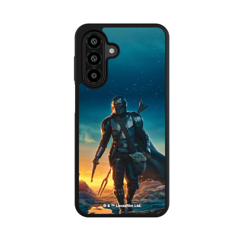 Galaxy A18 5G Base Case Der Mandalorianer-Sonnenuntergang